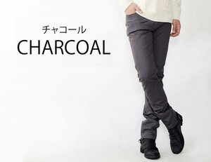  slim series stretch skinny pants skinny slim men's chino stretch pants jb-42142 new goods charcoal LL