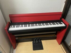 ☆# KORG コルグ デジタルピアノ LP-380 音楽 ピアノ 電子ピアノ レッド