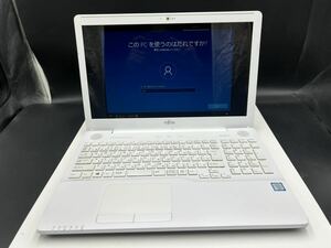 ☆# 富士通 LIFEBOOK ライフブック ノートPC FMVA50XWP パソコン AH50/X ホワイト