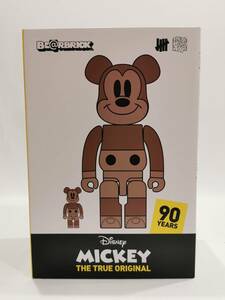 未開封 BE@RBRICK BE@RBRICK UNDEFEATED MICKEY MOUSE 100％ 400%