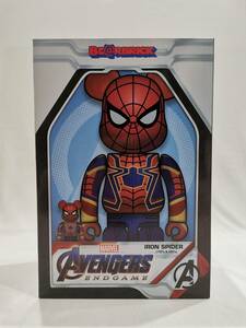 未開封 BE@RBRICK IRON SPIDER 100％ & 400％