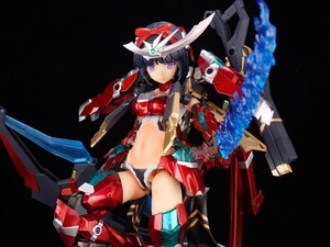 フレームアームズガール　マガツキ崩天　キャンディ塗装　塗装済み完成品　コトブキヤ　(FAガール　メガミデバイス)