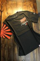 カミナリ　刀　カタナ1100　GSX1100S　1135R　ヨシムラぽい　Tシャツ　ブラック　XL　44サイズ_画像2