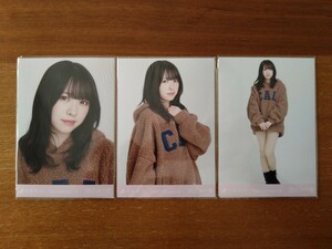 乃木坂46 渡辺みり愛 生写真 2020.February-Ⅲ ボア 3枚コンプ