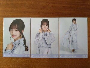 乃木坂46 佐藤楓 生写真 2020.April-Ⅱ スペシャル衣装25 3枚コンプ