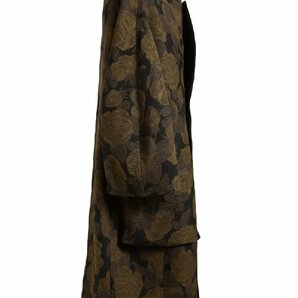 SOSNOVSKA ソスノブスカ / LONG FLORAL COAT (FLOWER) / size M (BLACK×GOLD) コート incarnation artefact DEVOAの画像7