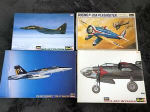 当時物！在庫品・ハセガワ 等・1/48or1/72 戦闘機プラモ 120サイズ詰め合わせ！・No.14・未開封品・現品限り！