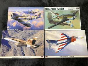 当時物！在庫品・ハセガワ 等・1/48or1/72 戦闘機プラモ 120サイズ詰め合わせ！・No.17・未開封品・現品限り！