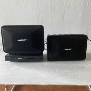 BOSE 101MM 2台と専用アンプBOSE 1705のセット