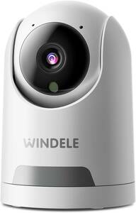 WINDELE ペットカメラ 室内用 屋内カメラ 400万画素 防犯カメラ 室内 ネットワークカメラ 遠隔操作 双方向通話 夜間撮影 自動追尾 動体検知