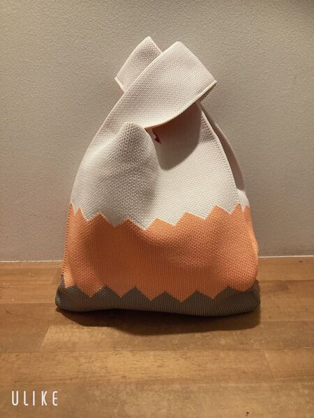 ニットトートバッグ