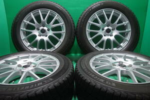 L725-20 送料無料 215/60R17 スタッドレス 4本セット MICHELIN 8分山 溝たっぷり C-HR エスティマ ヤリスクロス CX-30 ヴェゼル オデッセイ