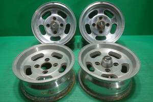 L762 送料無料 ENKEI エンケイ ディッシュ 13-5.5J +14 / 13-6J +10 PCD114.3 4H ハブ径約70ｍｍ 4本セット 13インチ 旧車