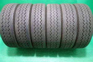 L811-22 送料無料 195/75R15 109/107N 夏タイヤ LT 6本セット ブリヂストン RD-616 STEELⅡ 8分山 溝たっぷり 2022年製