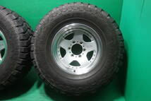 L864-17 送料無料 LT305/70R16 118/115Q 8PR 夏タイヤ 4本セット YOKOHAMA GEOLANDAR M/T 6分山 ランドクルーザー プラド サファリ 等_画像3