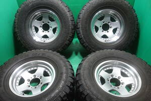 L864-17 送料無料 LT305/70R16 118/115Q 8PR 夏タイヤ 4本セット YOKOHAMA GEOLANDAR M/T 6分山 ランドクルーザー プラド サファリ 等