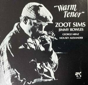 Zoot Sims / Warm Tenor 中古CD　輸入盤