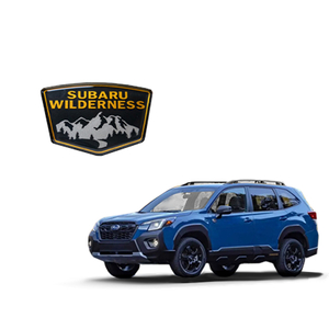  Subaru Forester WILDERNESS SK series 2018-2024 year agreement side emblem US SUBARU regular goods 