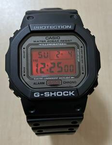 カシオ G-SHOCK DW-5000ML-1JF 20周年記念モデル　防水検査付き電池交換済