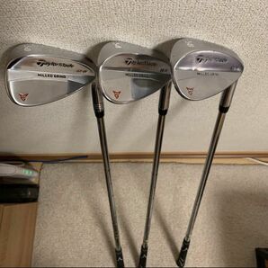 テーラーメイド　ウェッジ　MILLD GRIND３本セット（50 54 58）ダイナミックゴールドwedge