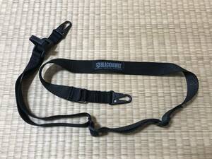 ブラックホーク　BlackHawk　マルチポイントスリング　MULTI POINT SLING SNAP HOOK　ブラック