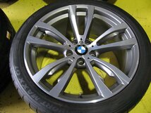 [107629-G]程度良好!! BMW X5 Mスポーツ 純正 20インチ 275/40R20 315/35R20 10J/11J PCD120 アルミホイール/ランフラットタイヤ4本_画像3