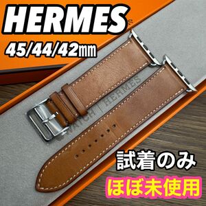 1609 Apple Watch エルメス　ブラウン　レザー　HERMES