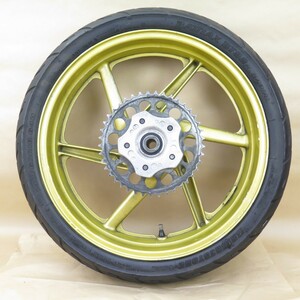 ★NSR250R (MC18) 88 純正リアホイール 29P 140/60R18インチ　4.00-18 スプロケット41T 220712 HONDA