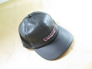 ◆◆ハーレー純正 V-ロッド レザーキャップ 帽子 革 皮 グッズ V-ROD 96007-02V 2022.7.11.67