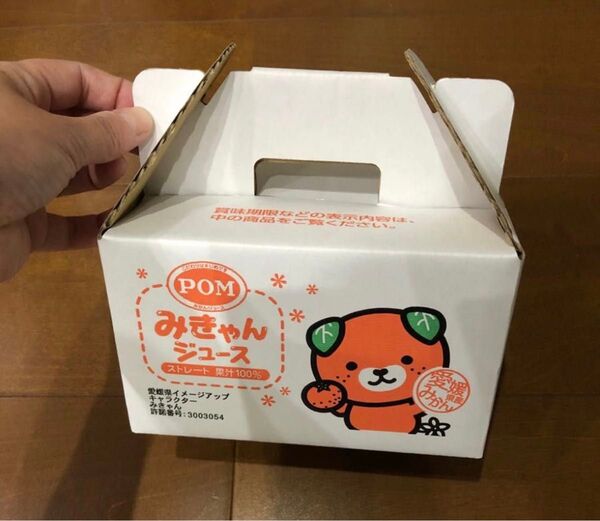 みきゃん ポンジュース ダンボール 愛媛