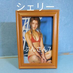 ☆シェリー☆ 額装品/切り抜き/文庫本/写真集/当時物/18歳/昭和/歌手/女優/アイドル/タレント/水着/ビキニ/70年代/十代