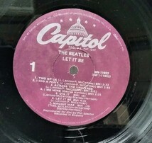 LP　レコード　LET IT BE　THE BEATLES　ビートルズ　SW-11922_画像3