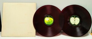 赤盤　LP　レコード　ビートルズ　Beatles　ホワイト・アルバム　Apple Records　(AP-8570~71)