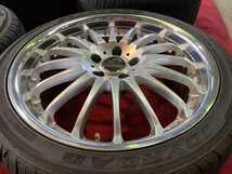 レクサス　LS460　カールソン1/16EVO　RS　Fr8.5J-20+35　Rr9.5J-20+40　120　5H　60Φ　JOYROAD　245/40R20　275/35R20　4本セット」_画像2