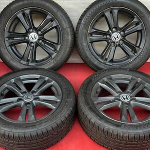 70%溝有。HONDA ホンダ CR-Z 純正 ホイール 16インチ×6J＋45 PCD114.3 5穴 NANKANG 205/55R16ラジアル4本。21年式。