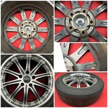 ENKEI製。PLATINUM STEINER 17インチ×7J +38 PCD114.3 5穴SEIBERLING 215/55R17ラジアル4本。クラウン カムリ オデッセイ ヴェゼル CX-3他_画像9