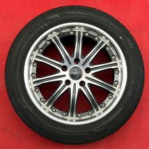 ENKEI製。PLATINUM STEINER 17インチ×7J +38 PCD114.3 5穴SEIBERLING 215/55R17ラジアル4本。クラウン カムリ オデッセイ ヴェゼル CX-3他_画像2