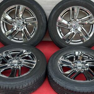 ENKEI製。AUTECH オーテックNISSAN 日産純正　15インチ×5.5J+40 PCD100 4Hメッキ BRIDGESTONE 185/65R15ラジアル4本。E12ノートライダー☆