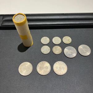 100円硬貨　旧1000円硬貨　昭和41年　棒金　稲穂　記念硬貨まとめ売り　銀貨 