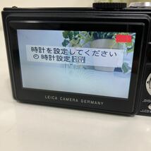起動確認済み ライカ LEICA D-LUX 3デジタルカメラ ボディ ブラック 箱、充電器、バッテリーあり おまけ純正カメラバッグ付き_画像6