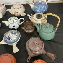 急須 まとめ売り 朱泥 マーブル 茶道具 茶器 せともの 陶磁器 日本製_画像3