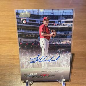 2023 Topps Stadium Club Louie Varland Rookie On Card Auto Twins 直筆サイン RC