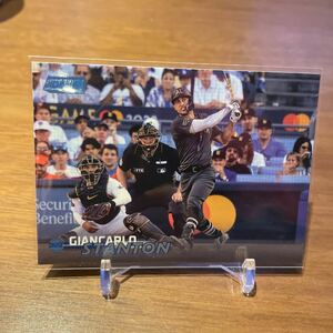 topps 2023 Stadium Club Giancarlo Stanton Blue foil /50 シリ　baseballトレカ MLB 