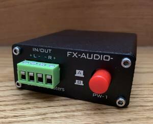 スピーカーセレクター FX AUDIO PW-1