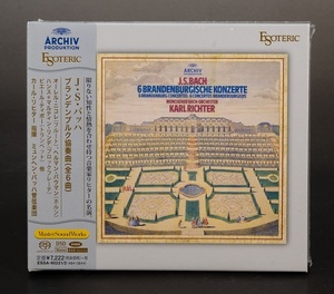 ESOTERIC の SACD　J.S.バッハ/ブランデンブルク協奏曲　カールリヒター/ミュンヘンバッハ管　ESSA-90221/22　未開封品