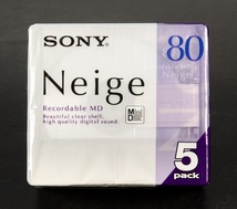 SONY の MD Neige 5pack (未開封品）_画像1