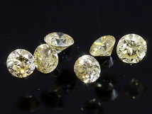 【HA0180】天然ダイヤモンド　6石セット　0.27ct _画像3