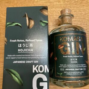 【新品未開栓】　国産クラフトジン 小正醸造KOMASA GIN -ほうじ茶-500 ml