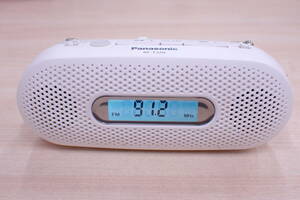 Panasonic パナソニック 防災ラジオ RF-TJ20 手回し充電 AM FM 2-BAND RECEIVER ホワイト A01116T