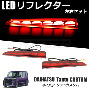 トヨタ ルーミー M900A M910A LED リフレクター レッド 赤 シーケンシャル ウインカー オープニングアクション スモール /148-17